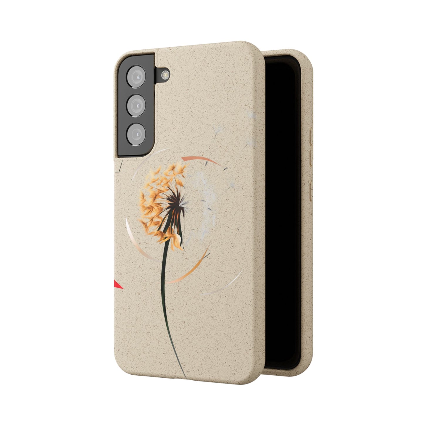 Plastic Free Eco-Friendly Phone Cases with Floral Design Sustainable Gift for Iphone and Samsungs