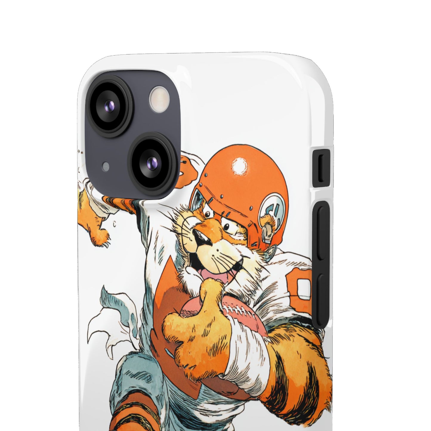 Cincinnati Bengals Snap Cases, Football Fans Phone Case, Tiger Cartoon Art Design, Football Lover Gift, Protective Phone Cover