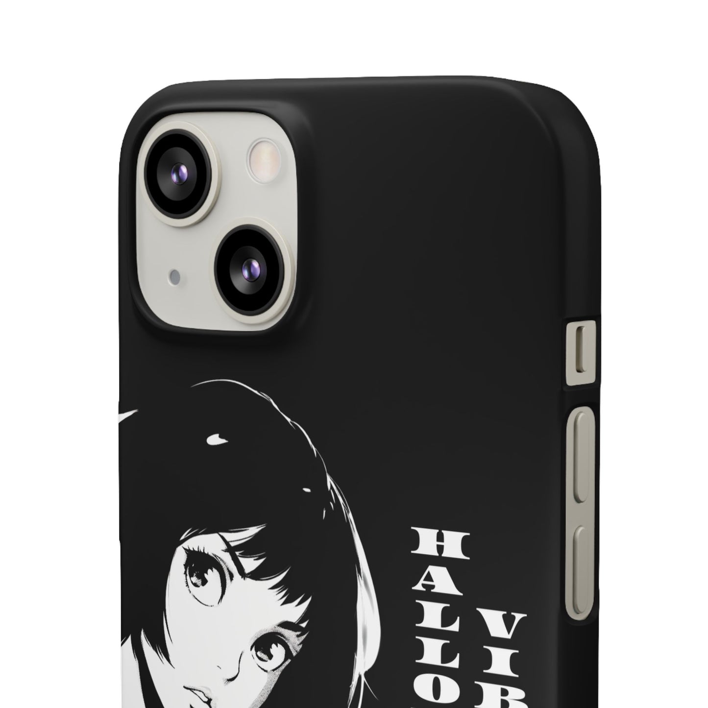Halloween Vibes Snap Case Black and White Protective Phone Cover for iPhone and Samsung