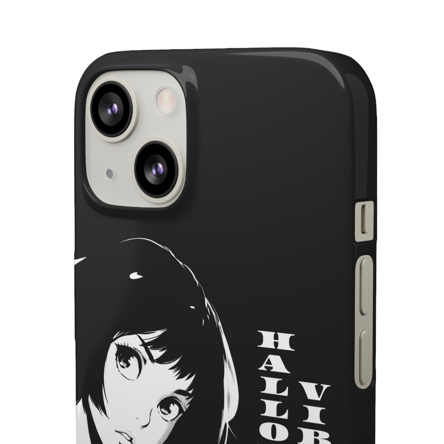 Halloween Vibes Snap Case Black and White Protective Phone Cover for iPhone and Samsung