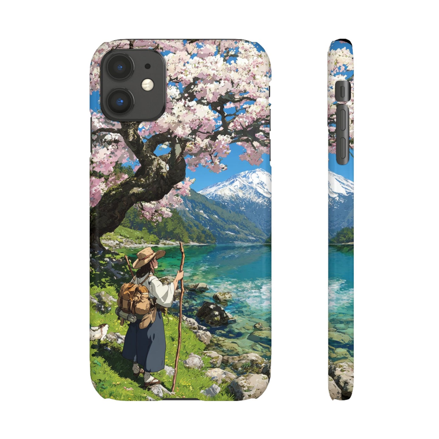 Nature-Inspired Snap Cases for Phone Protection, Floral Phone Covers, Cherry Blossom Aesthetic, Gifts for Nature Lovers, Spring Accessories