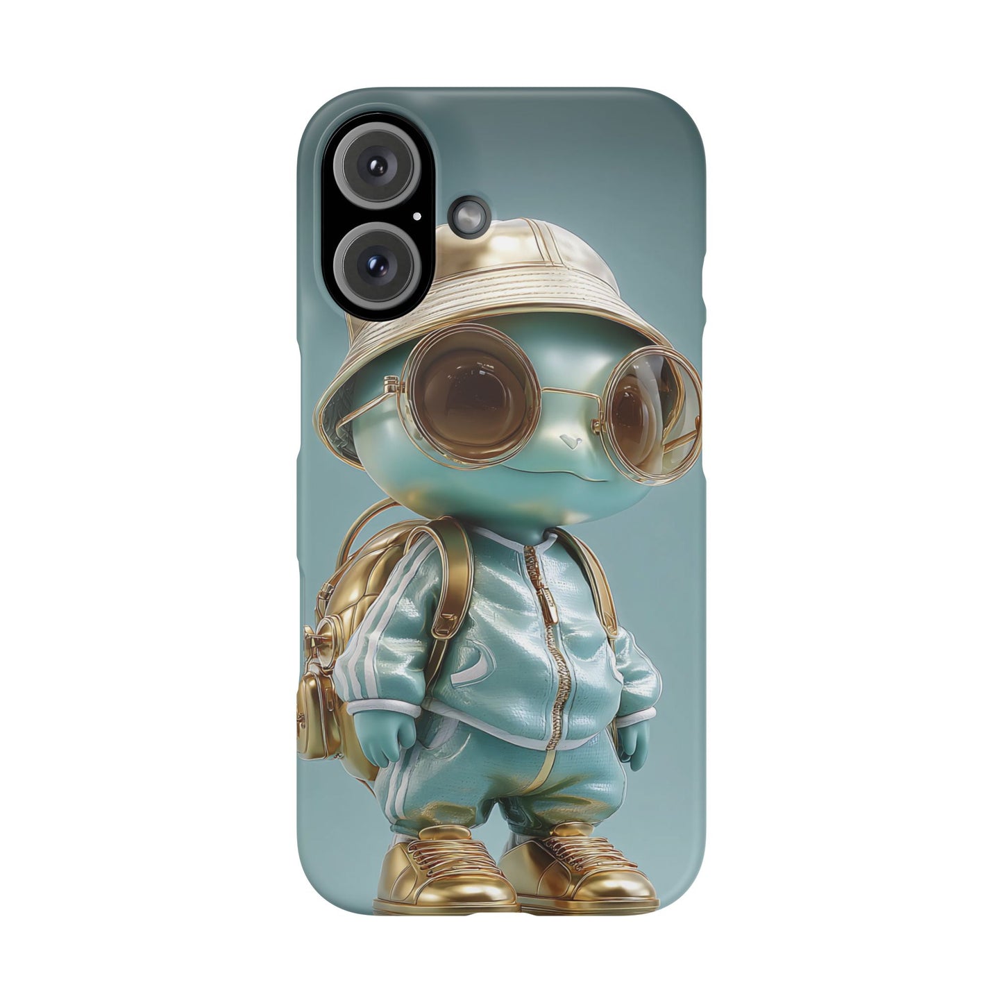 Trendy Character Snap Case for Phone, Cute Phone Cover, Gift for Kids, Cartoon Style Gadget Accessory, Fun Phone Protection