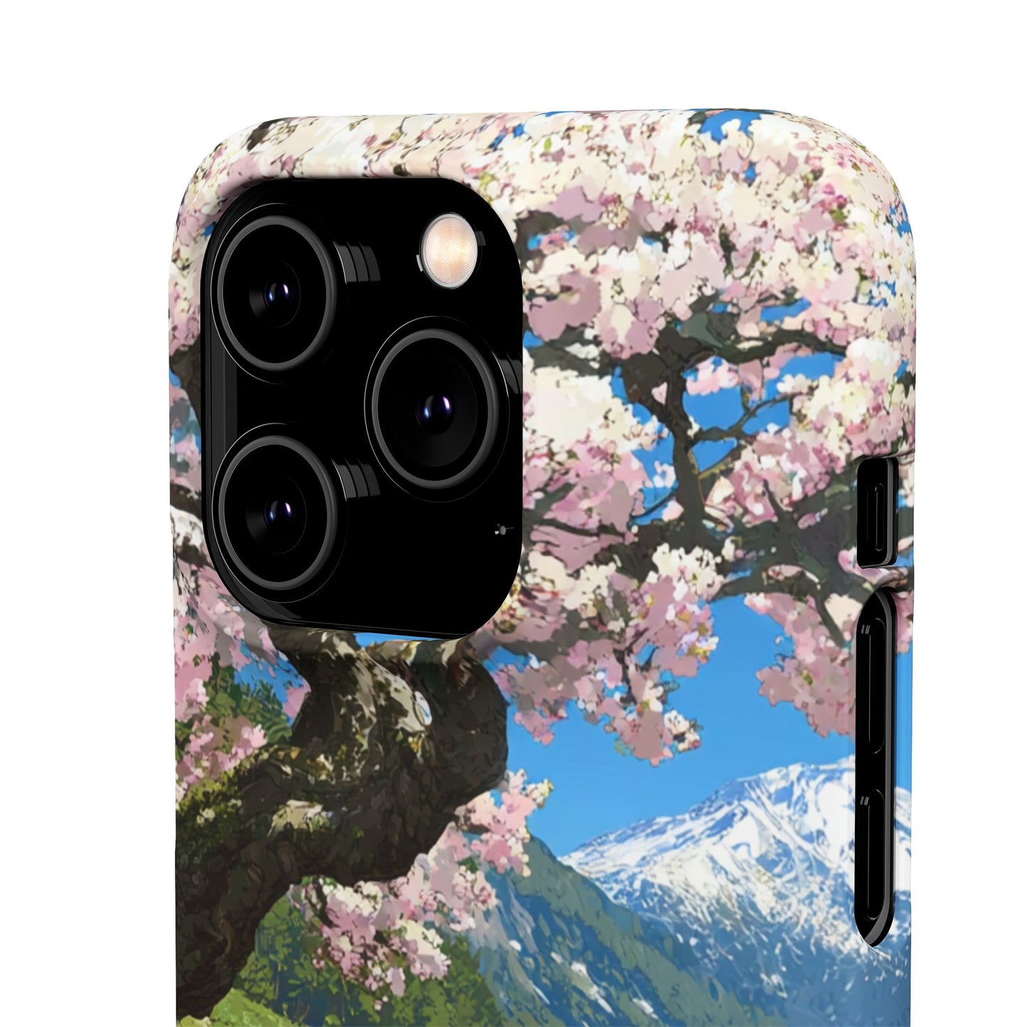 Nature-Inspired Snap Cases for Phone Protection, Floral Phone Covers, Cherry Blossom Aesthetic, Gifts for Nature Lovers, Spring Accessories