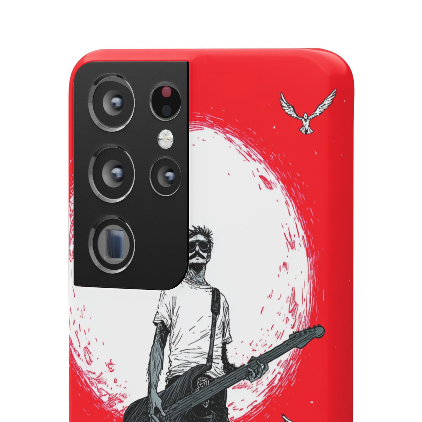 Rock & Roll Snap Cases - Music Lover's Phone Protection, Edgy Art, Gift for Guitarists, Cool Accessory for Teens