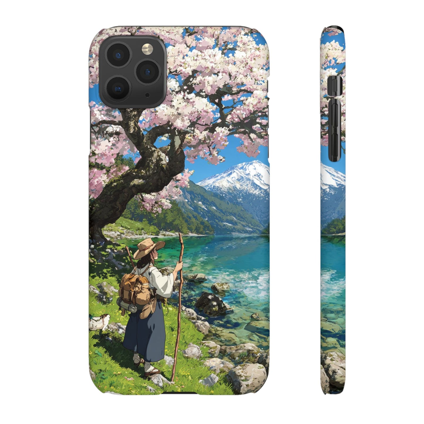 Nature-Inspired Snap Cases for Phone Protection, Floral Phone Covers, Cherry Blossom Aesthetic, Gifts for Nature Lovers, Spring Accessories