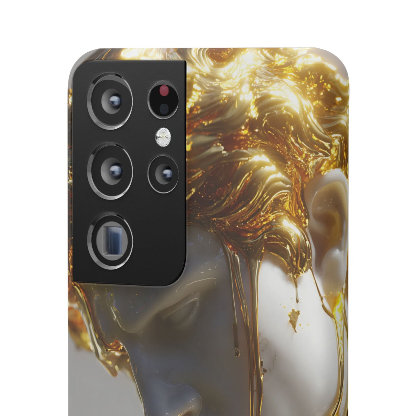 Gold Goddess Art Snap Case, Artistic Phone Cover, Unique Phone Accessory, Gift for Art Lovers, Stylish Protection