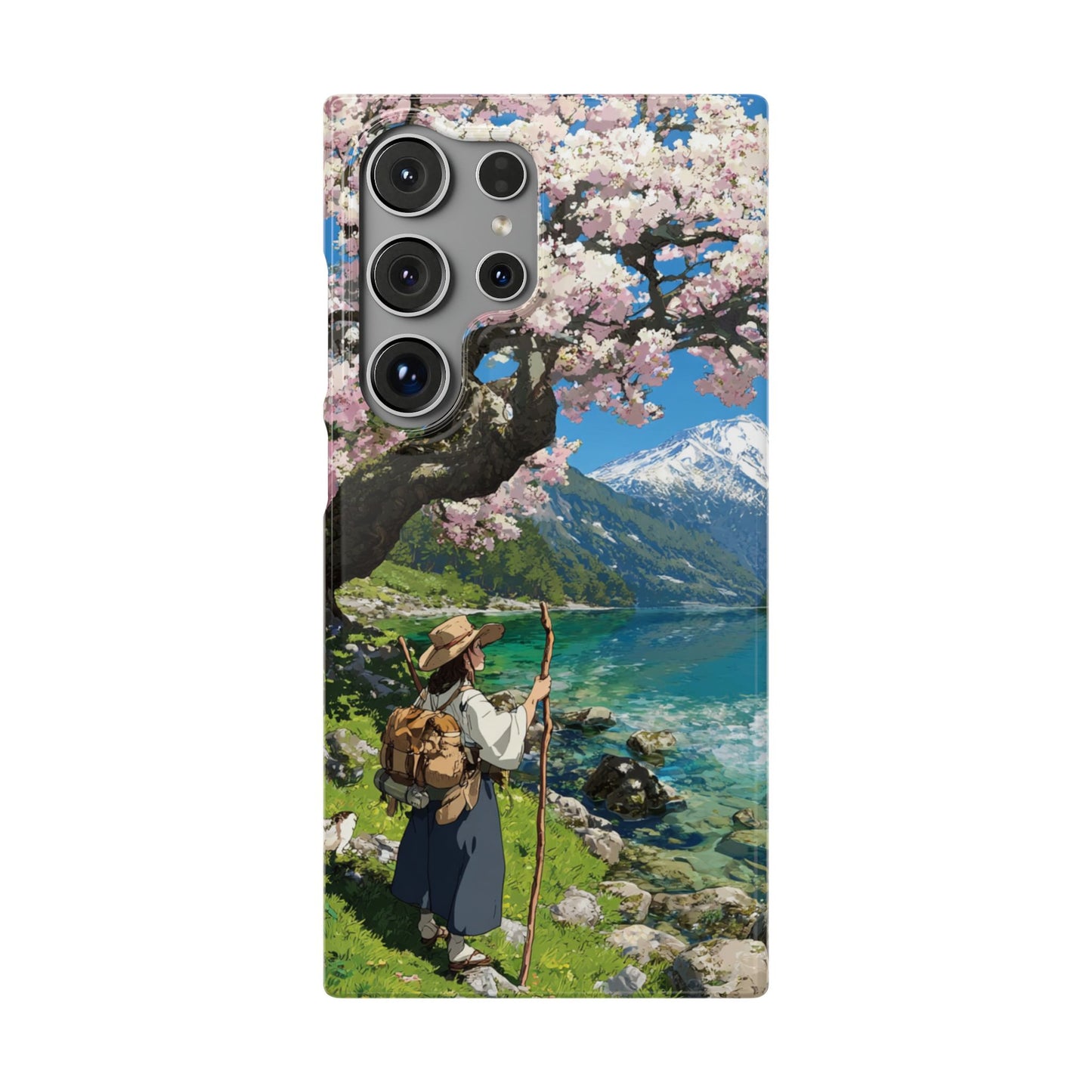 Nature-Inspired Snap Cases for Phone Protection, Floral Phone Covers, Cherry Blossom Aesthetic, Gifts for Nature Lovers, Spring Accessories