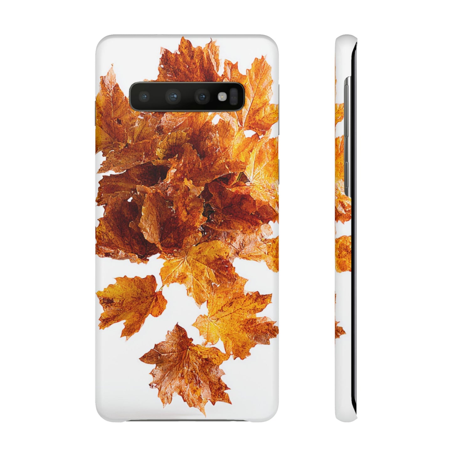 Autumn Leaf Phone Case | Fall Snap Cases, Phone Accessories, Nature Lover Gift, Seasonal Decor, Cozy Fall Vibes