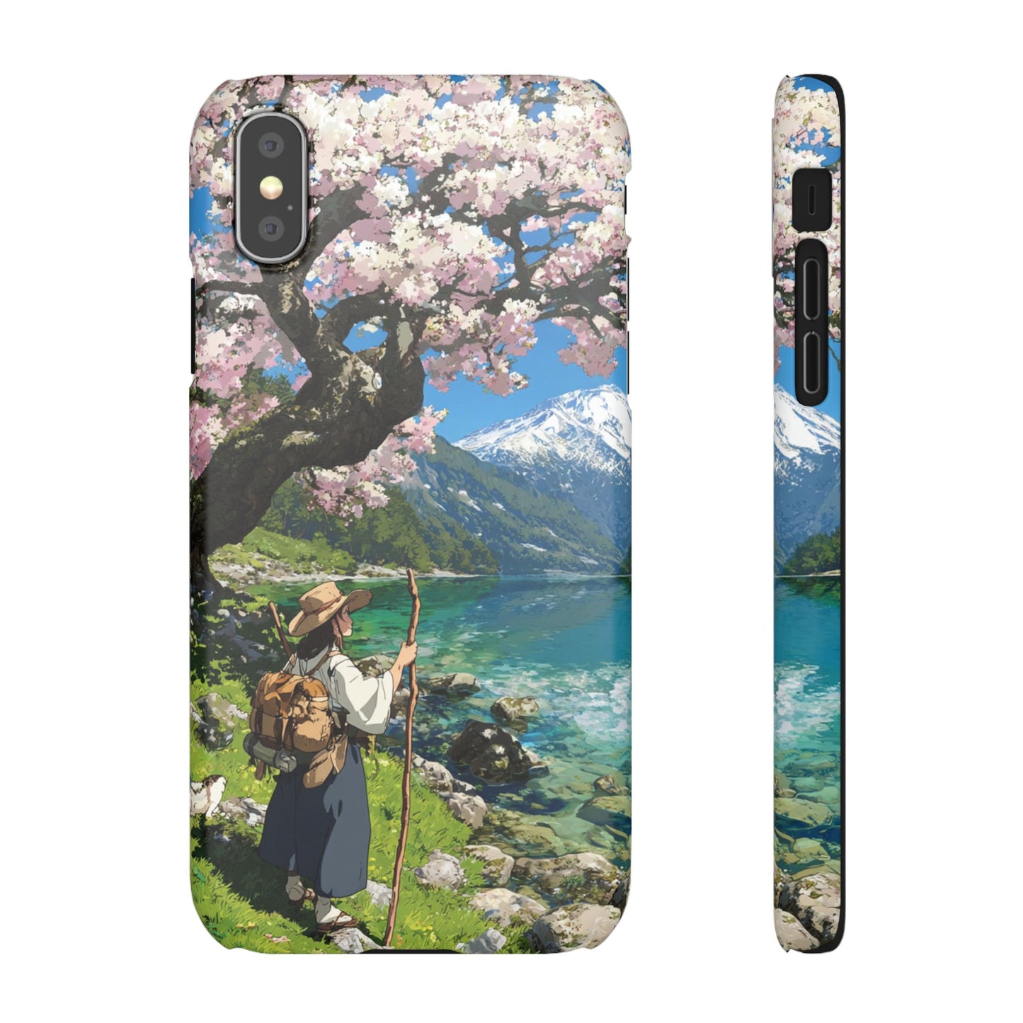 Nature-Inspired Snap Cases for Phone Protection, Floral Phone Covers, Cherry Blossom Aesthetic, Gifts for Nature Lovers, Spring Accessories