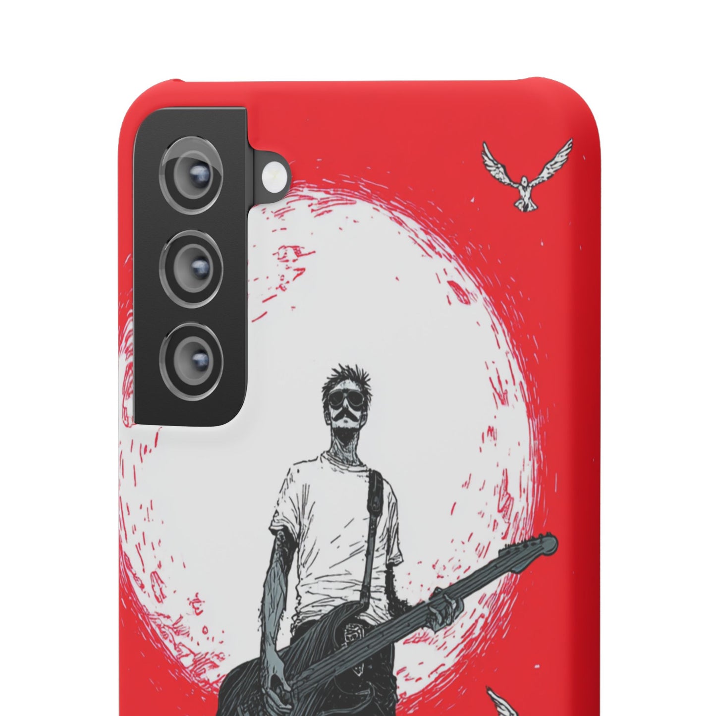 Rock & Roll Snap Cases - Music Lover's Phone Protection, Edgy Art, Gift for Guitarists, Cool Accessory for Teens