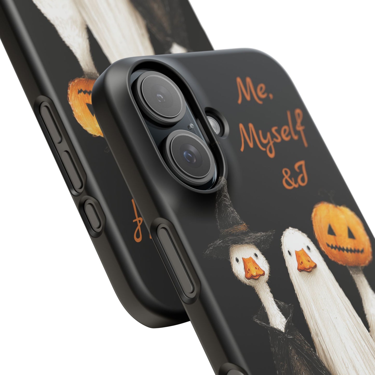 Halloween Goose Snap Case, Funny Goose Phone Case, Fall Accessories, Cute Halloween Gift, Me Myself & I Design
