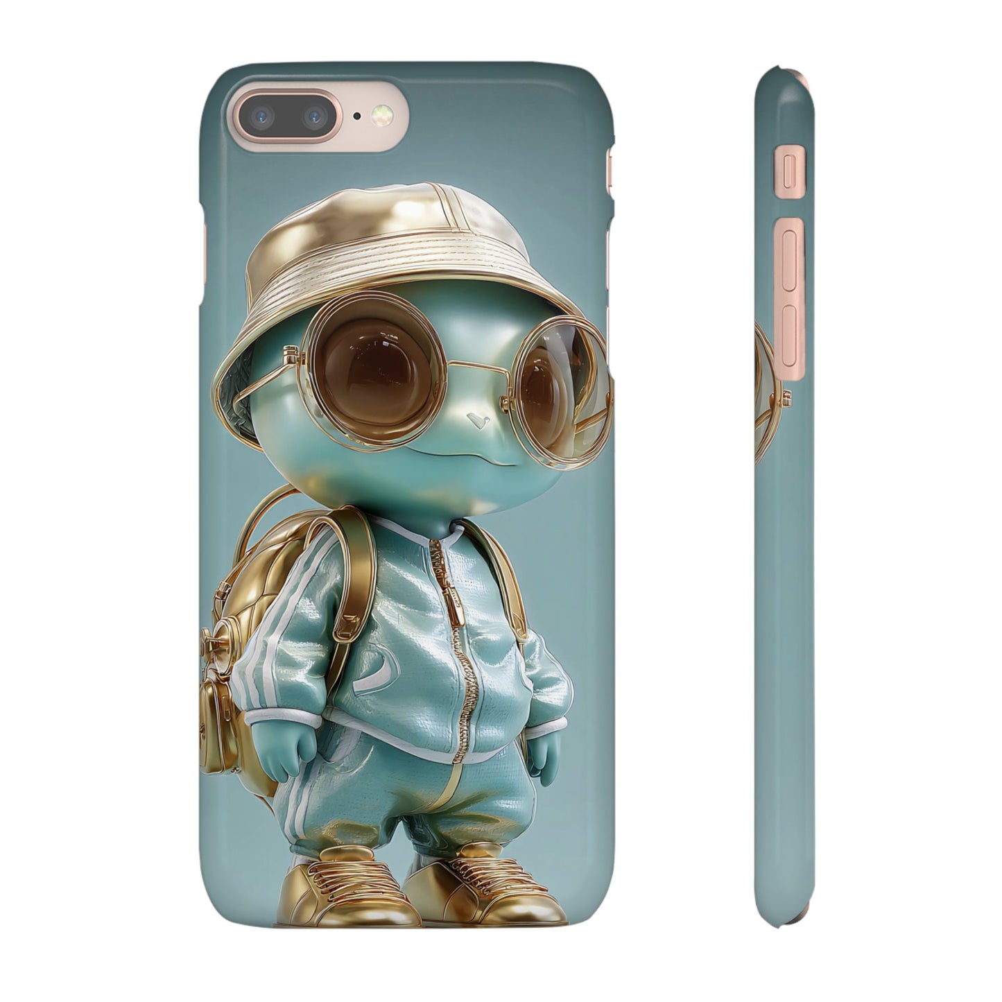 Trendy Character Snap Case for Phone, Cute Phone Cover, Gift for Kids, Cartoon Style Gadget Accessory, Fun Phone Protection
