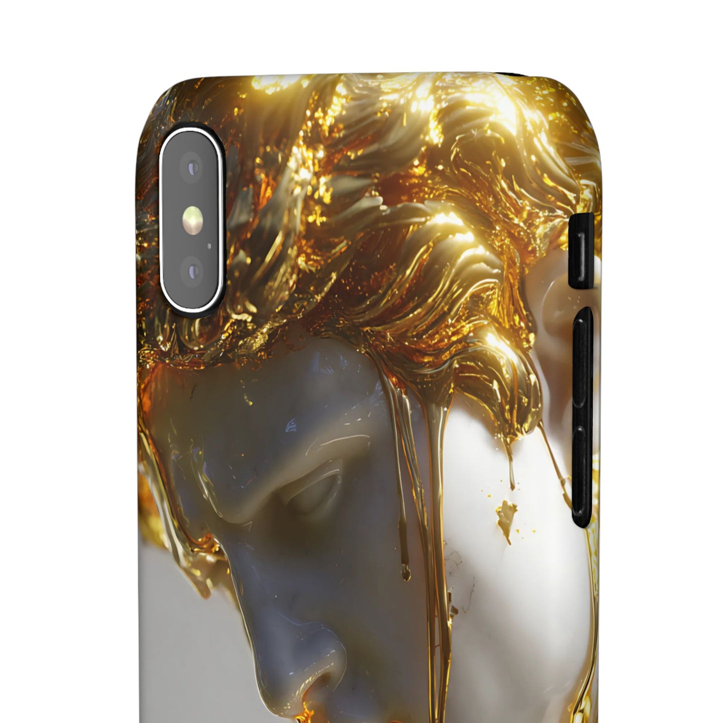 Gold Goddess Art Snap Case, Artistic Phone Cover, Unique Phone Accessory, Gift for Art Lovers, Stylish Protection