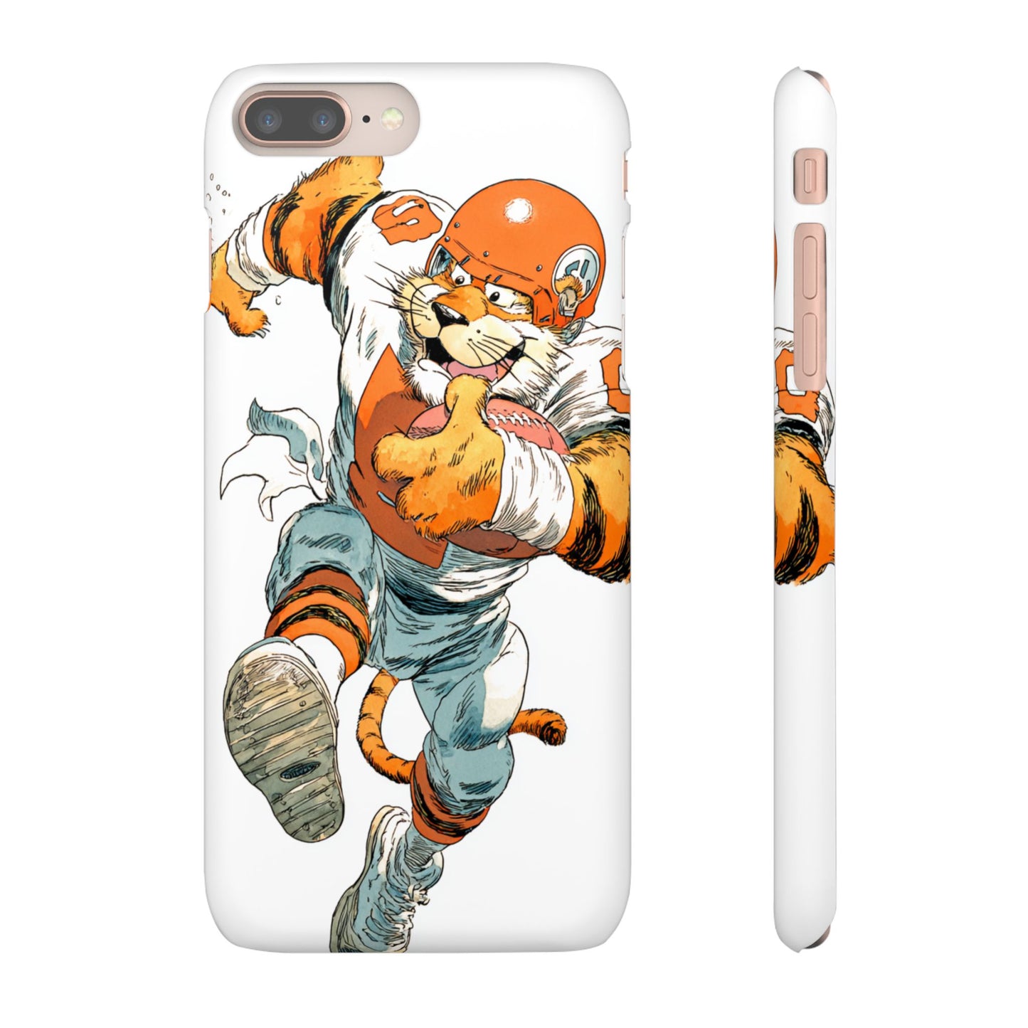 Cincinnati Bengals Snap Cases, Football Fans Phone Case, Tiger Cartoon Art Design, Football Lover Gift, Protective Phone Cover