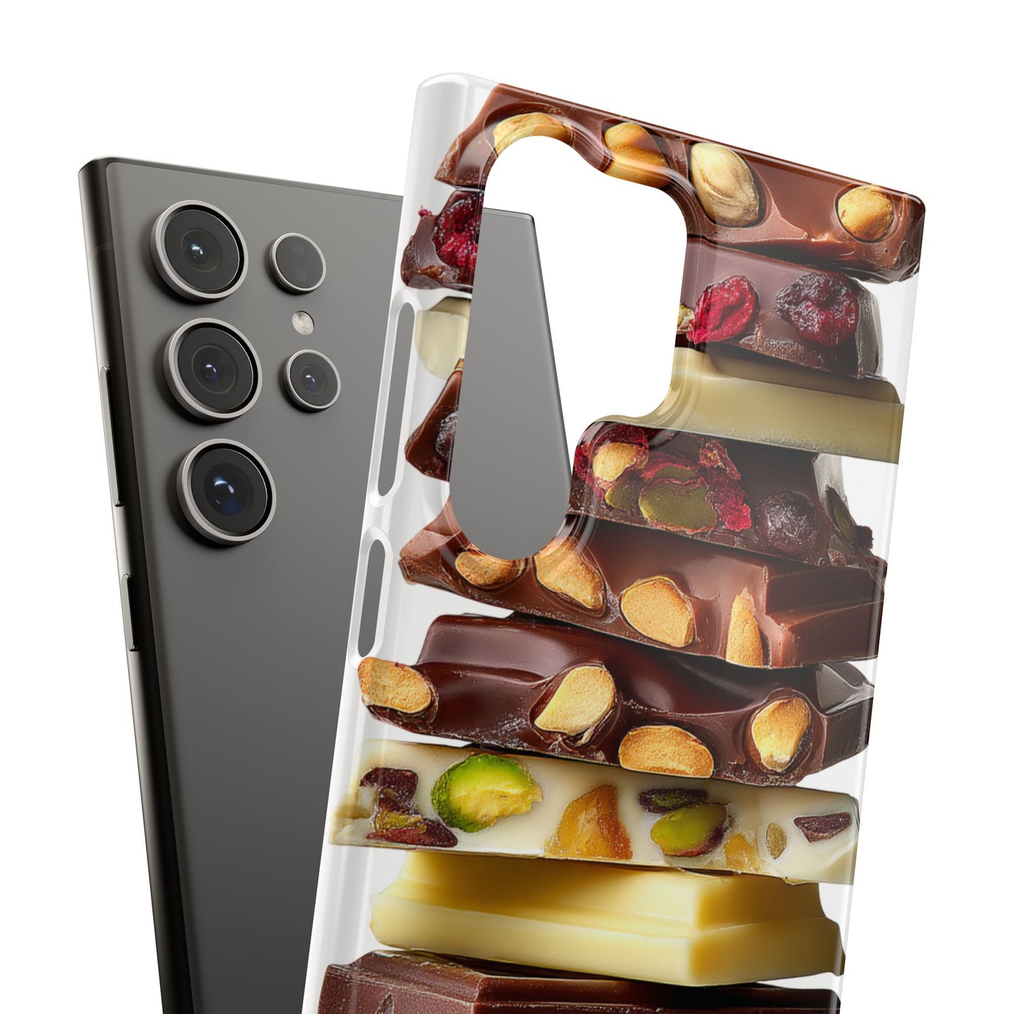 Chocolate Bar Phone Case Sweet Treat Accessory iPhone and Samsung Protective Cover