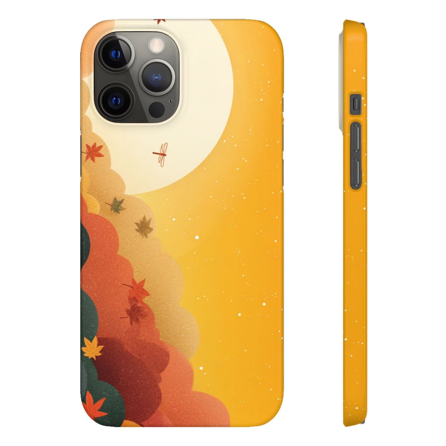 Autumn Sunset Snap Case, Fall Phone Cover, Nature-Themed Accessory, Gift for Her, Seasonal Aesthetic