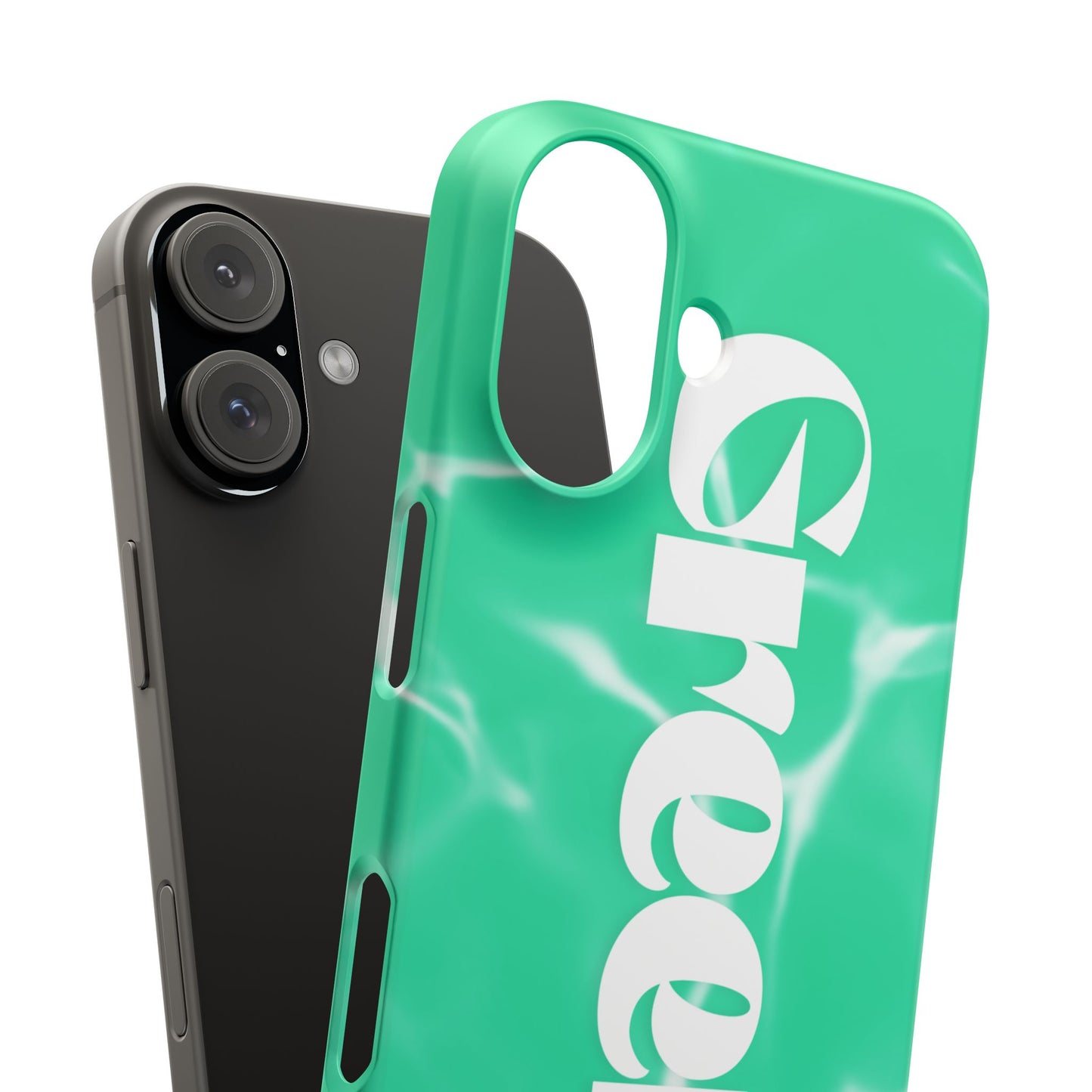 Aqua Pool Vibe Snap Case, Tropical Phone Cover, Summer Accessory, Trendy Gift for Friends, Beach Lover's Essential