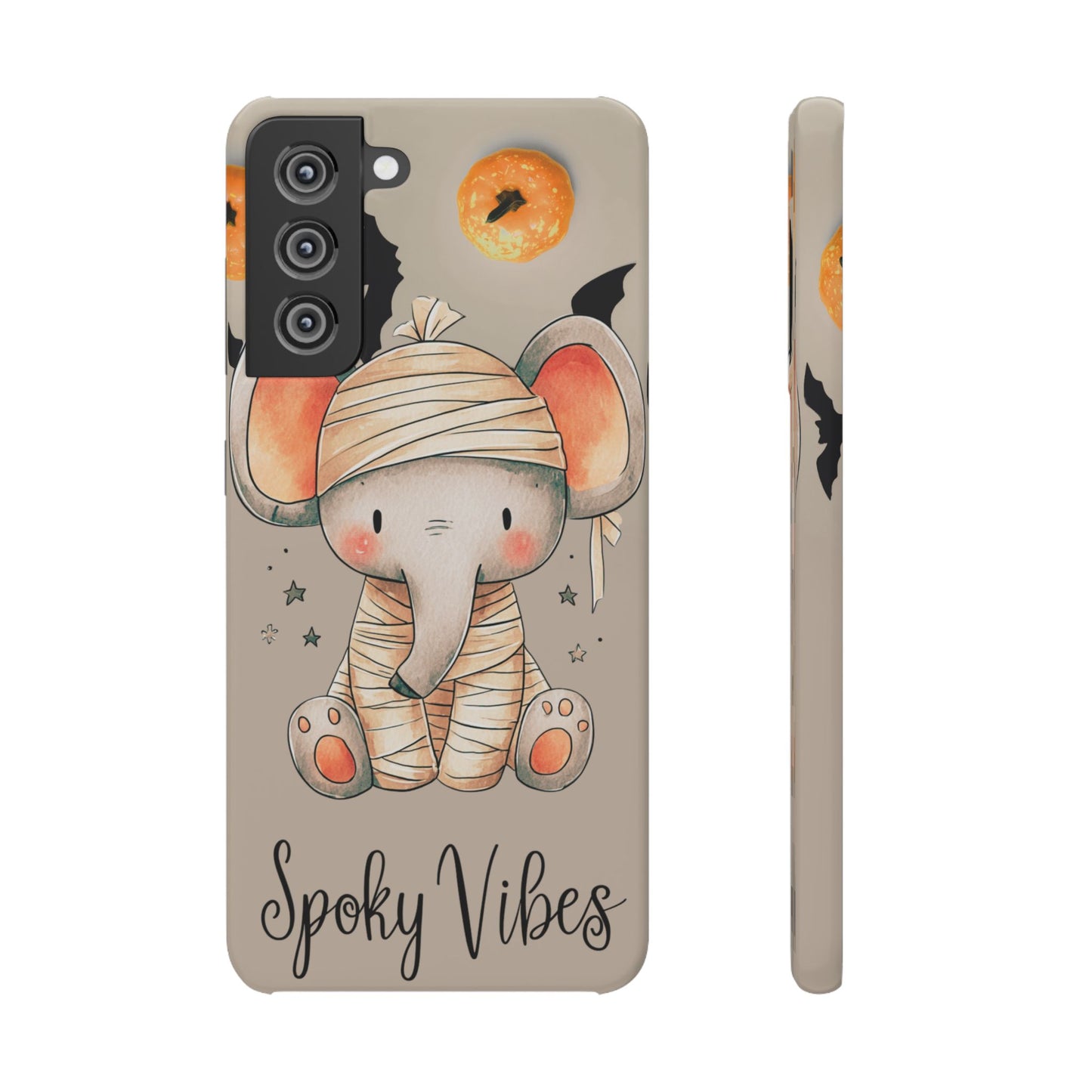 Halloween Vibe Elephant Snap Case for iPhone and Samsung