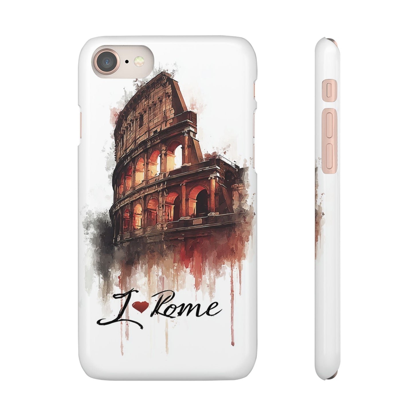 I Love Rome Snap Cases, Urban Phone Covers, Travel Accessories, Gift for Travelers, City Love Merch
