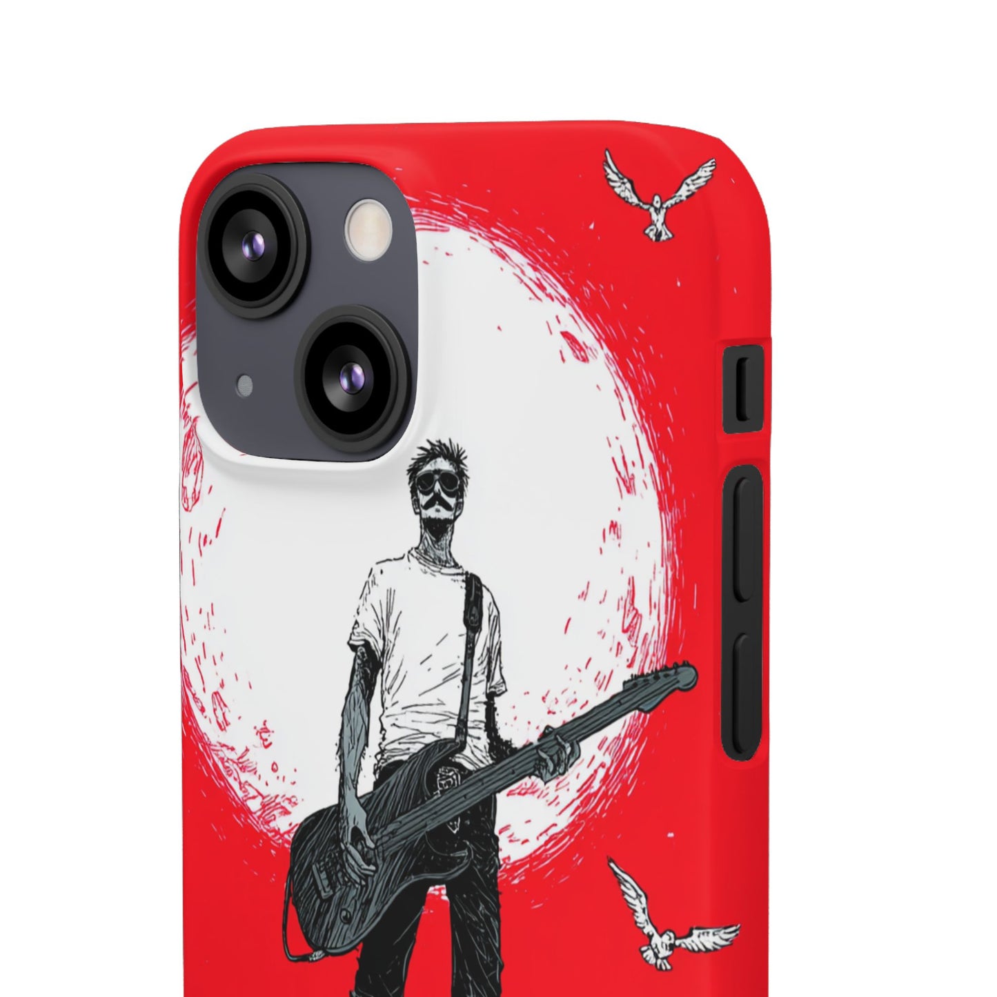 Rock & Roll Snap Cases - Music Lover's Phone Protection, Edgy Art, Gift for Guitarists, Cool Accessory for Teens
