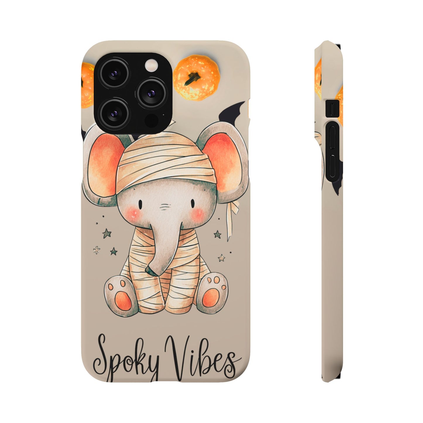 Halloween Vibe Elephant Snap Case for iPhone and Samsung