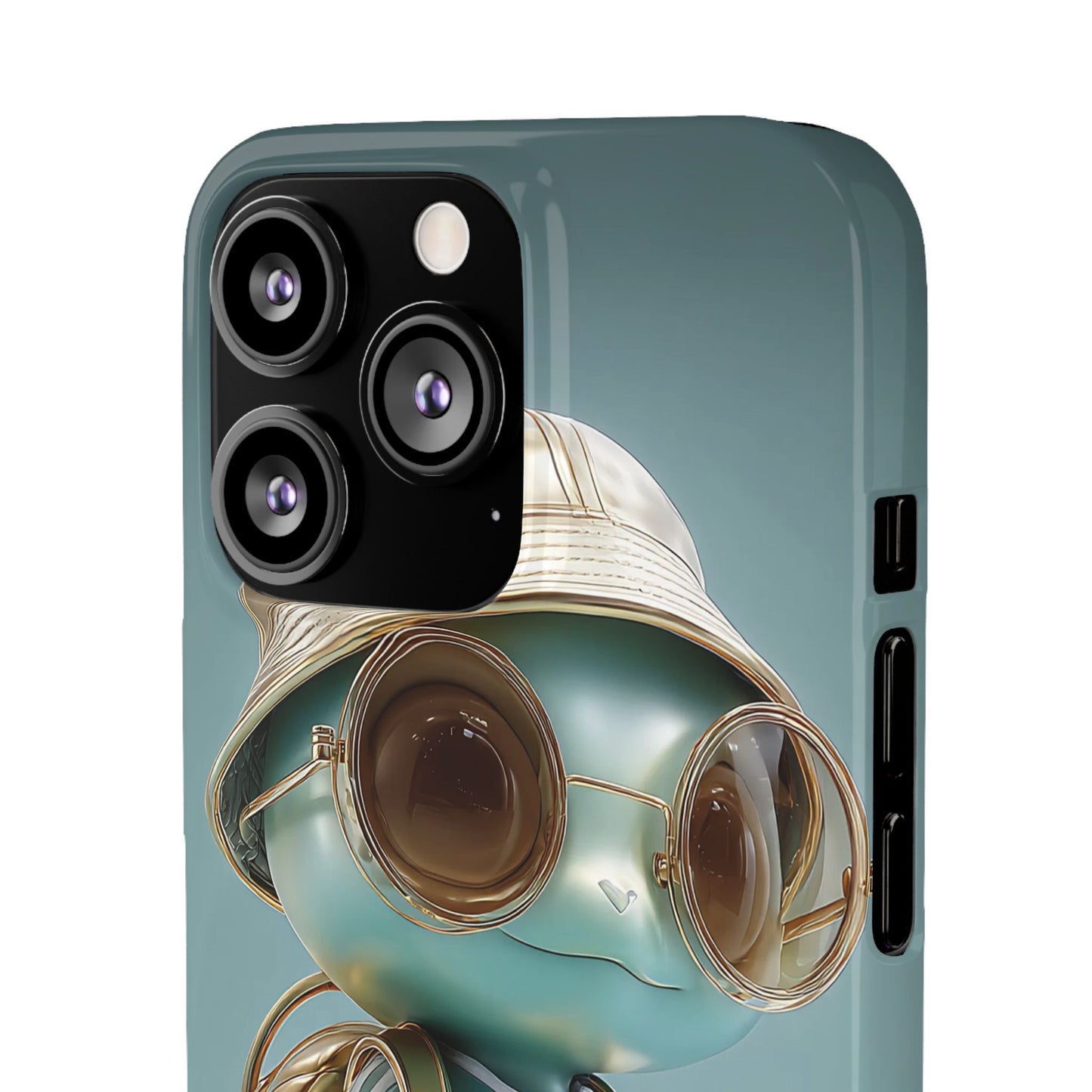 Trendy Character Snap Case for Phone, Cute Phone Cover, Gift for Kids, Cartoon Style Gadget Accessory, Fun Phone Protection