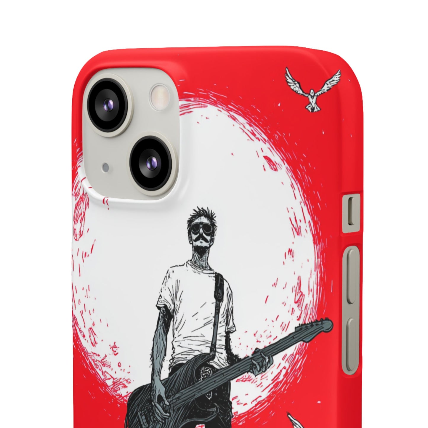 Rock & Roll Snap Cases - Music Lover's Phone Protection, Edgy Art, Gift for Guitarists, Cool Accessory for Teens