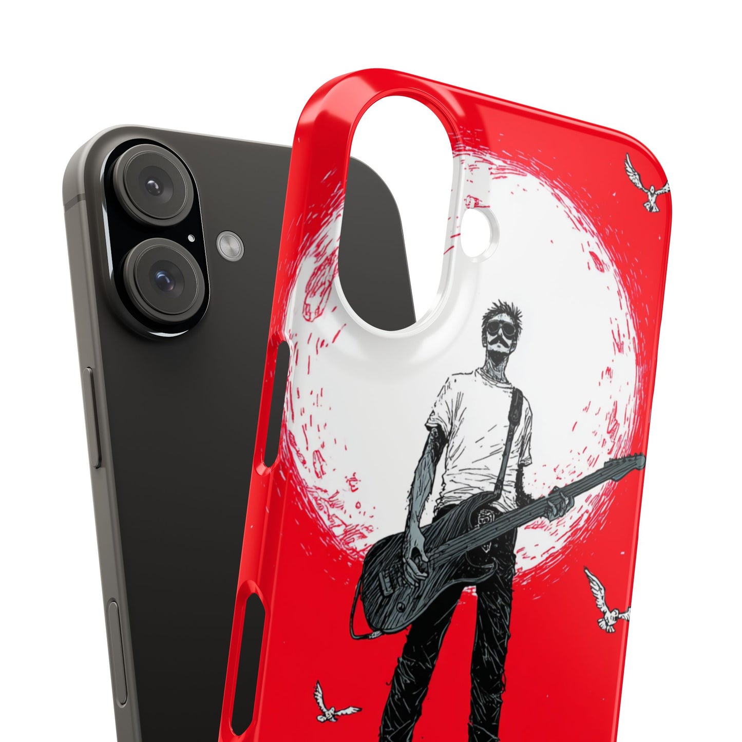 Rock & Roll Snap Cases - Music Lover's Phone Protection, Edgy Art, Gift for Guitarists, Cool Accessory for Teens