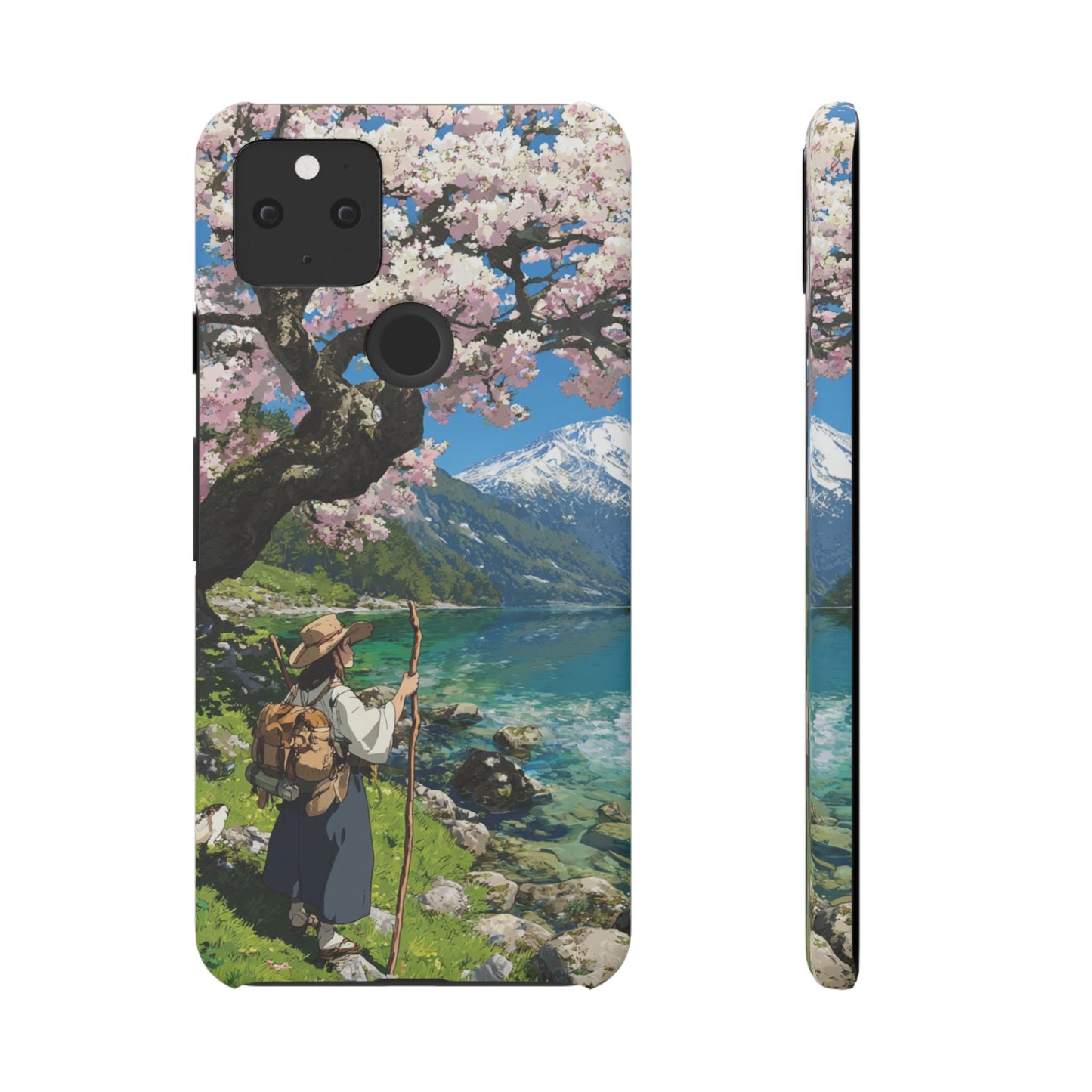 Nature-Inspired Snap Cases for Phone Protection, Floral Phone Covers, Cherry Blossom Aesthetic, Gifts for Nature Lovers, Spring Accessories