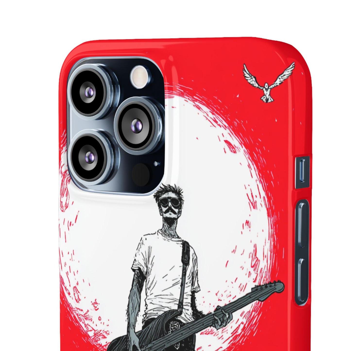 Rock & Roll Snap Cases - Music Lover's Phone Protection, Edgy Art, Gift for Guitarists, Cool Accessory for Teens