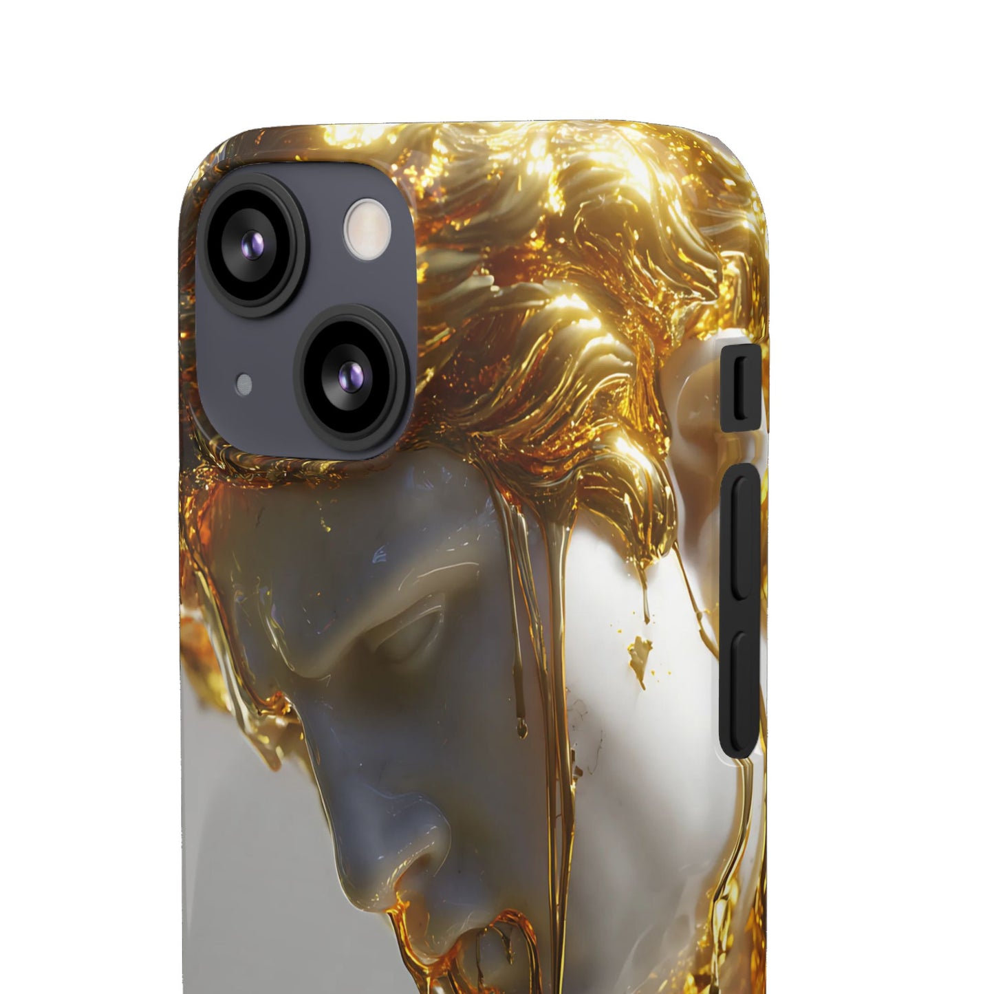 Gold Goddess Art Snap Case, Artistic Phone Cover, Unique Phone Accessory, Gift for Art Lovers, Stylish Protection