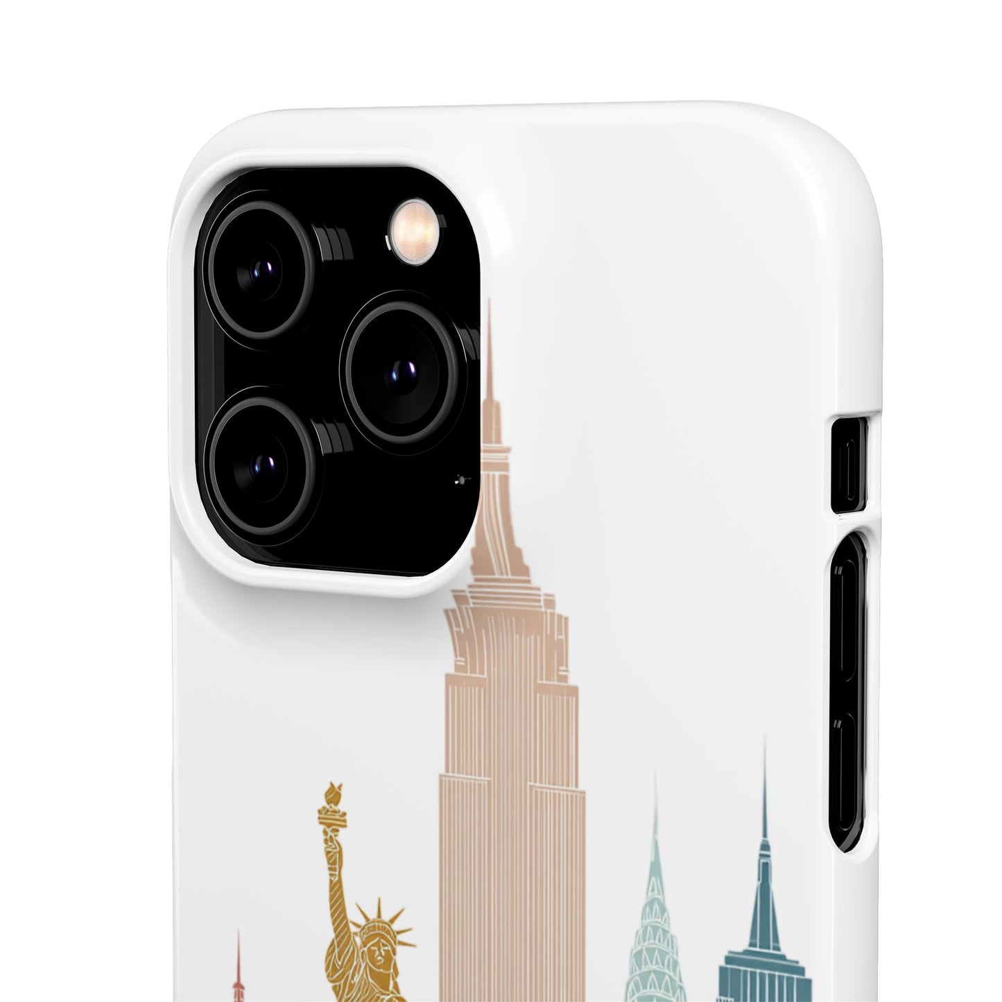 Stylish New York Snap Case, Urban Phone Cover, Cityscape Phone Case, Gift for Travelers, Trendy Protective Case