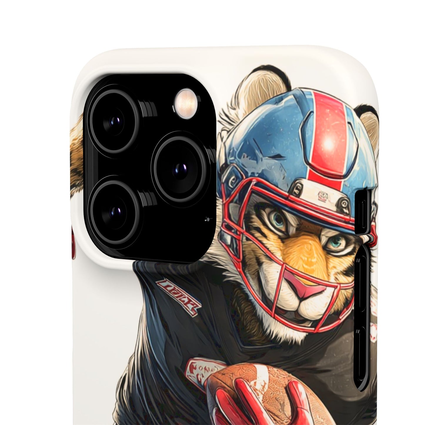 Sporty Animal Snap Cases for Phone, Unique Art, Gift for Sports Lovers, Fun Design for Gamers, iPhone Accessories