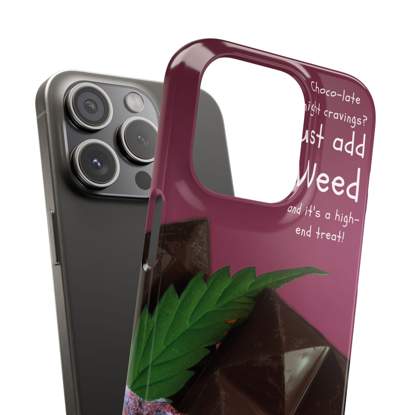 High-End Treat Snap Cases for Weed Enthusiasts Iphone and Samsung Phone Cover