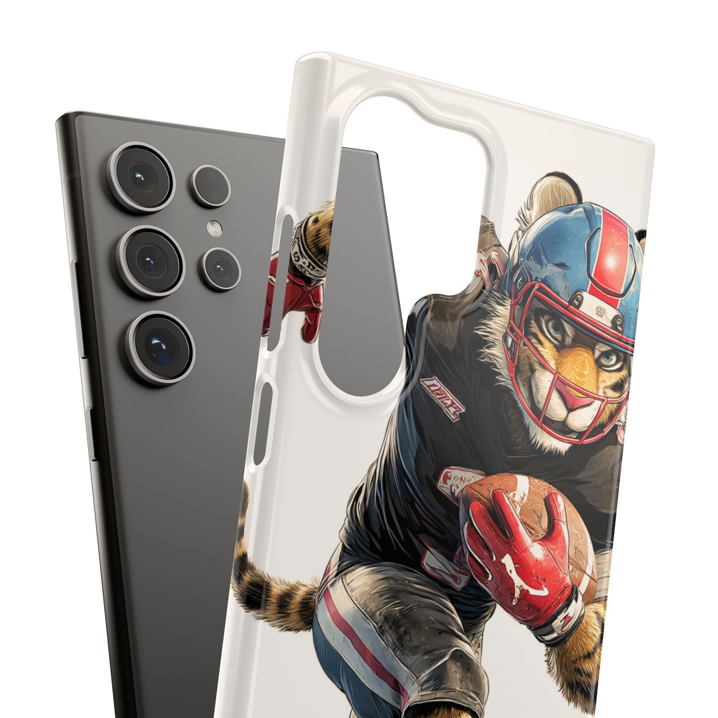 Sporty Animal Snap Cases for Phone, Unique Art, Gift for Sports Lovers, Fun Design for Gamers, iPhone Accessories