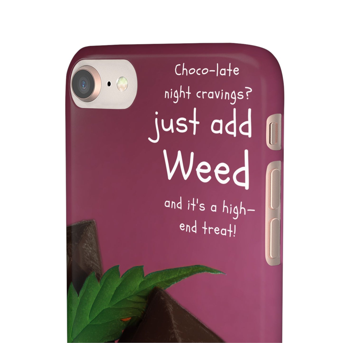 High-End Treat Snap Cases for Weed Enthusiasts Iphone and Samsung Phone Cover