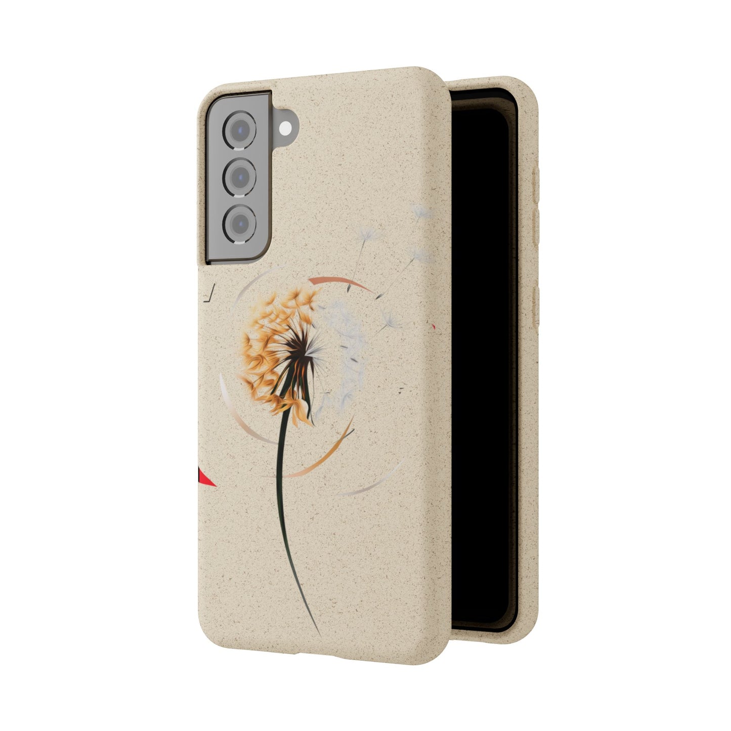 Plastic Free Eco-Friendly Phone Cases with Floral Design Sustainable Gift for Iphone and Samsungs