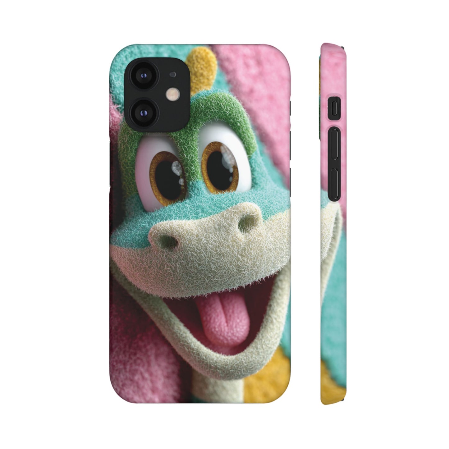 Fun Dino Snap Case for Kids | Cute Phone Cover | Colorful Mobile Accessory | Birthday Gift | Child's Tech Style