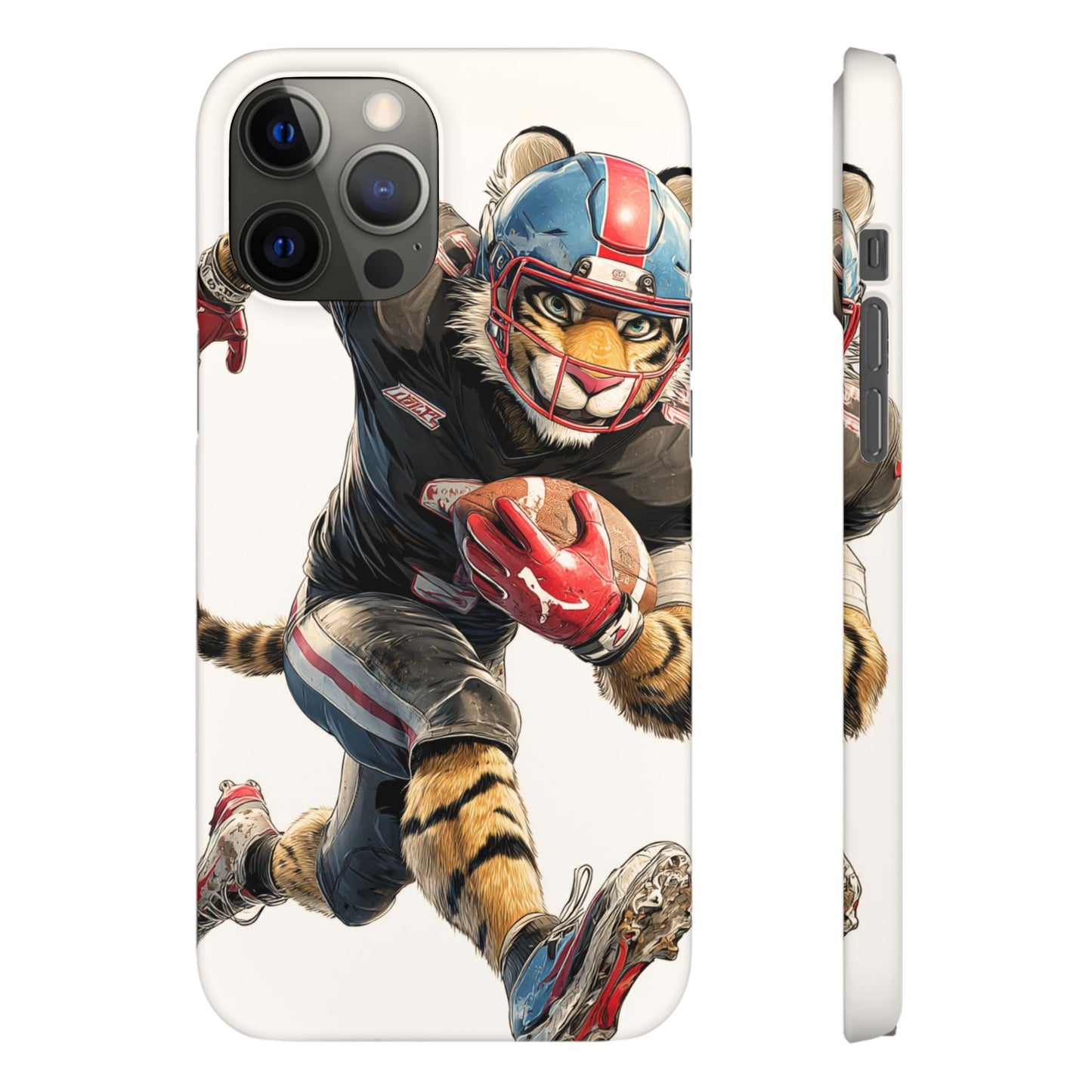 Sporty Animal Snap Cases for Phone, Unique Art, Gift for Sports Lovers, Fun Design for Gamers, iPhone Accessories