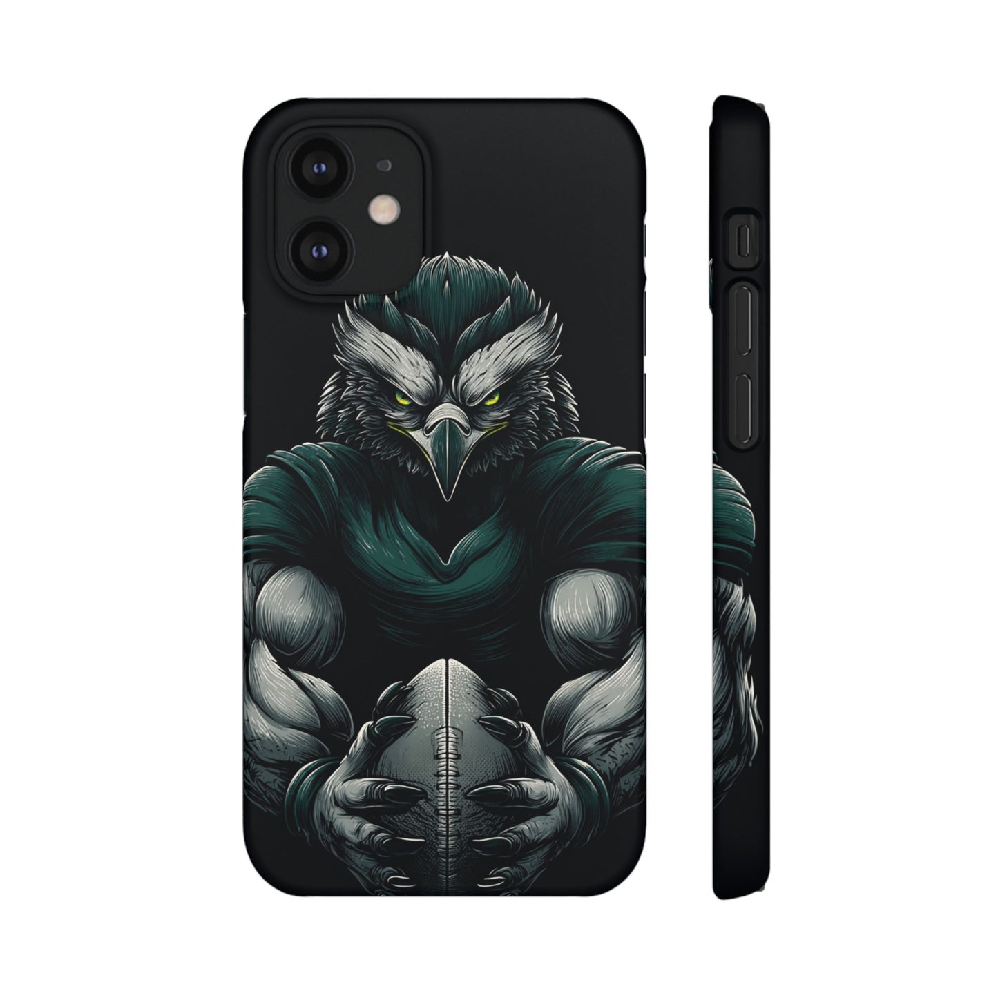 Philadelphia Eagles Art Snap Case, NFL Phone Cover, Sports Fan Gift, Football Team Accessories, Protective Cell Phone Shell
