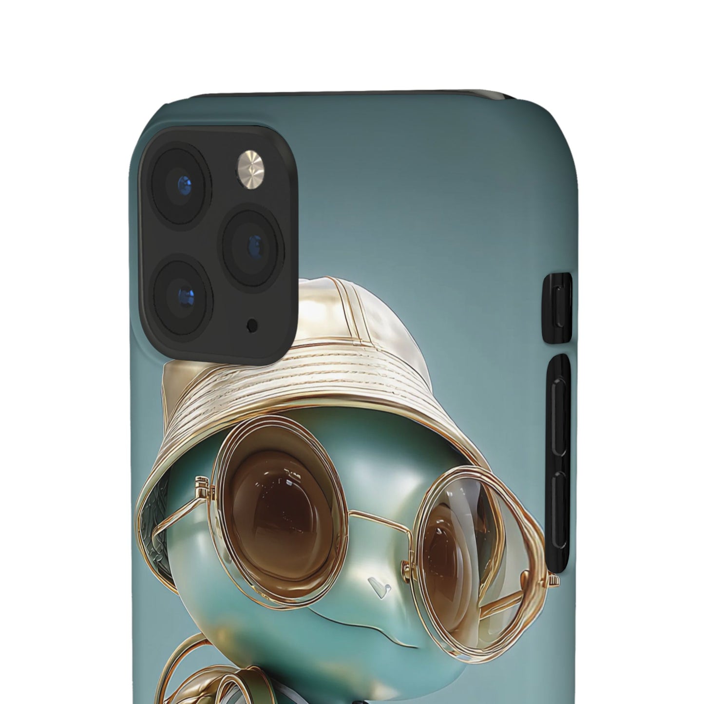 Trendy Character Snap Case for Phone, Cute Phone Cover, Gift for Kids, Cartoon Style Gadget Accessory, Fun Phone Protection