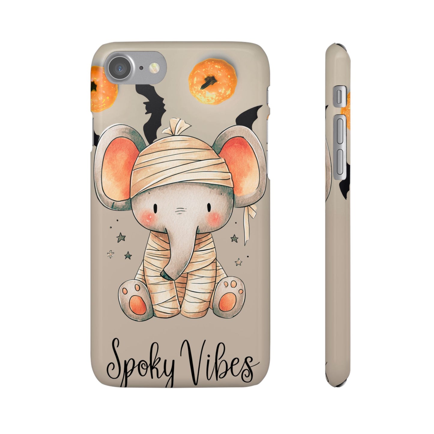 Halloween Vibe Elephant Snap Case for iPhone and Samsung