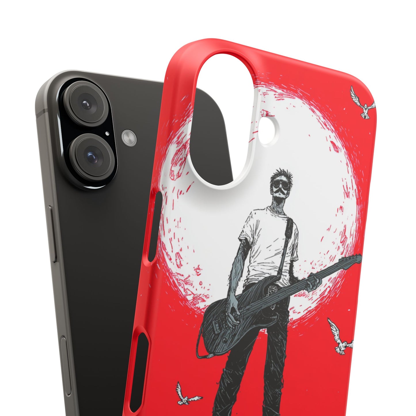 Rock & Roll Snap Cases - Music Lover's Phone Protection, Edgy Art, Gift for Guitarists, Cool Accessory for Teens