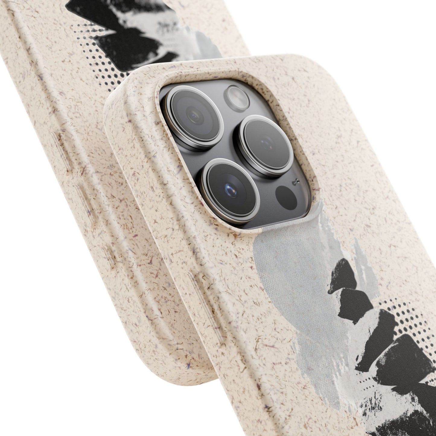 Biodegradable Plastic Free Phone Case Minimalistic Cairn Design Suitable For Iphones And Samsungs