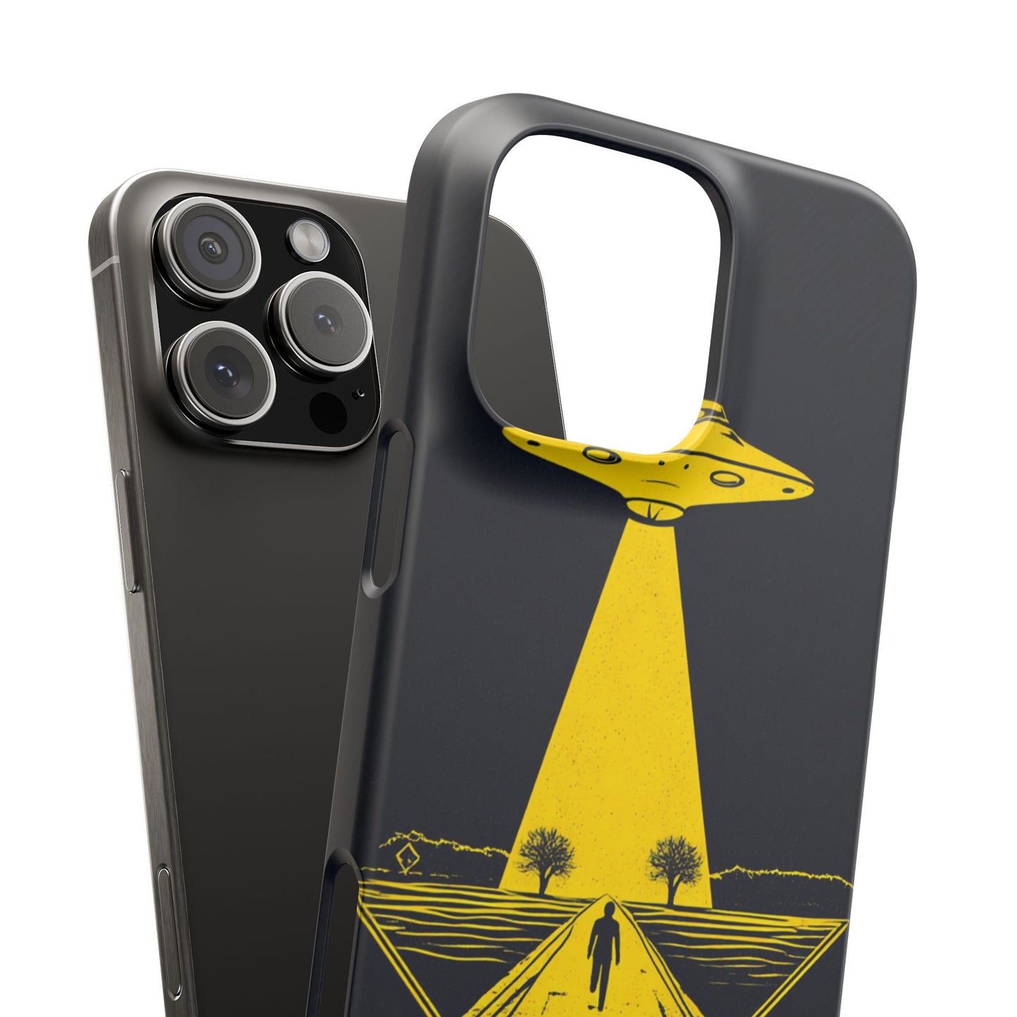 UFO Phone Case - Cosmic Alien Design, Cell Phone Cover, Sci-Fi Accessory, Gift for Space Lovers, Unique Tech Gear