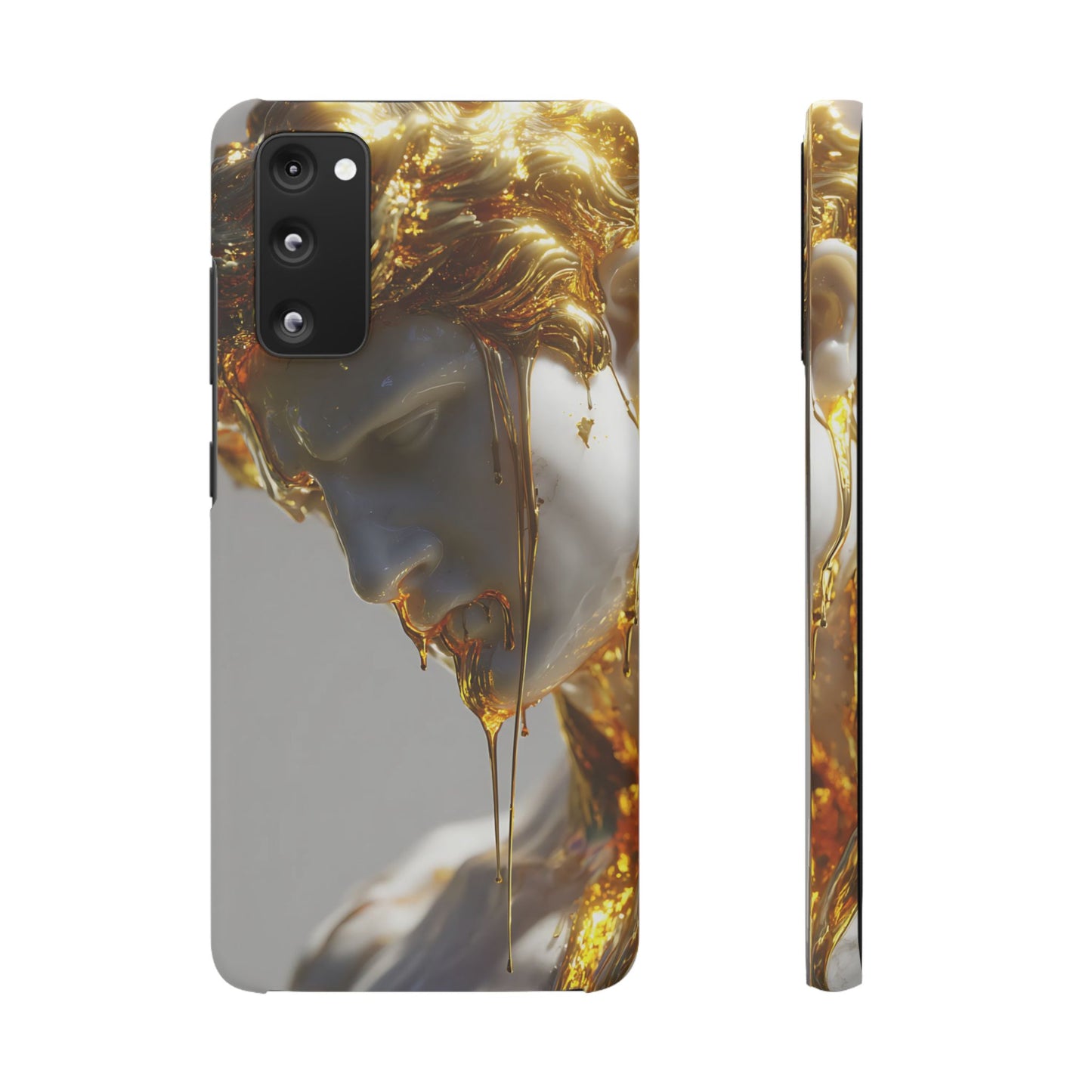 Gold Goddess Art Snap Case, Artistic Phone Cover, Unique Phone Accessory, Gift for Art Lovers, Stylish Protection