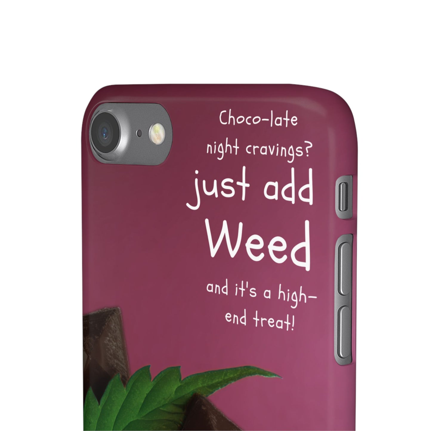 High-End Treat Snap Cases for Weed Enthusiasts Iphone and Samsung Phone Cover