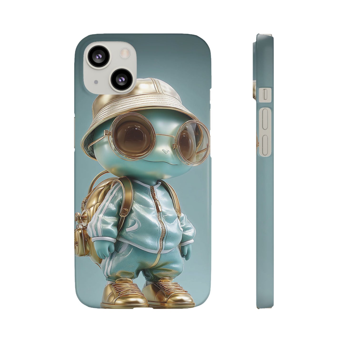 Trendy Character Snap Case for Phone, Cute Phone Cover, Gift for Kids, Cartoon Style Gadget Accessory, Fun Phone Protection