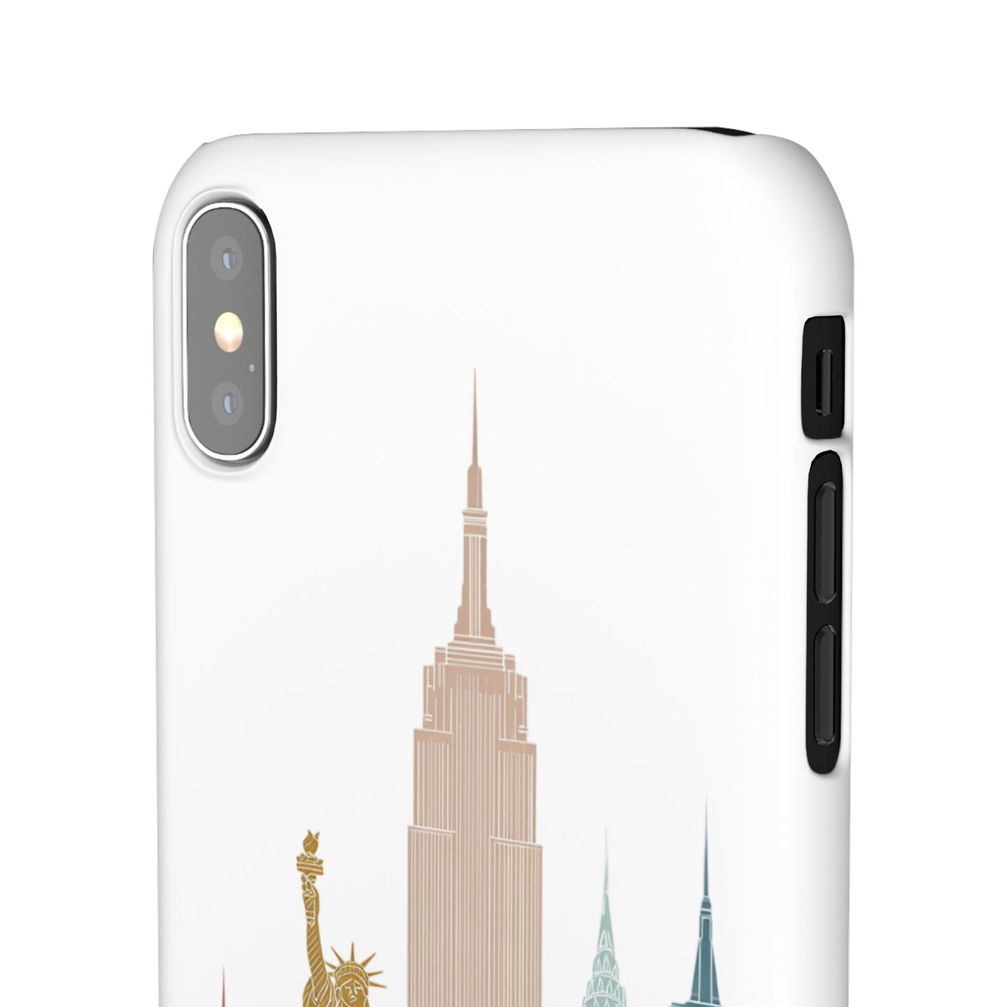 Stylish New York Snap Case, Urban Phone Cover, Cityscape Phone Case, Gift for Travelers, Trendy Protective Case