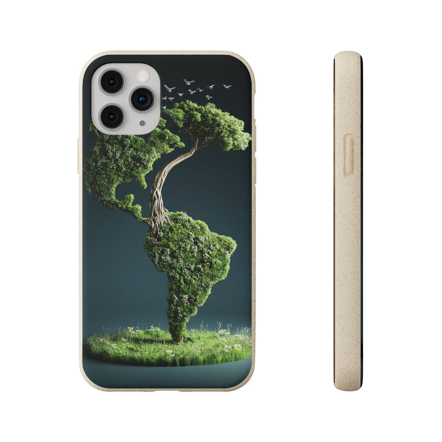 Eco-Friendly Phone Case | Biodegradable Cases for Nature Lovers, Sustainable Gift, Earth Day, Green Living, Eco-Conscious